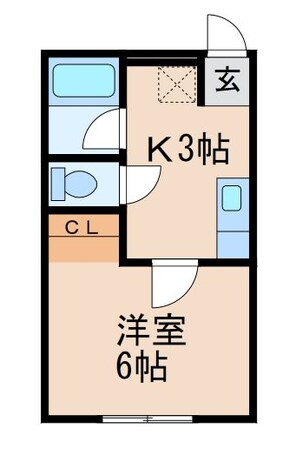 エクストリーム中島の物件間取画像